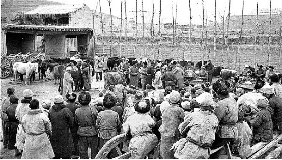 一群人的黑白照片
描述已自动生成